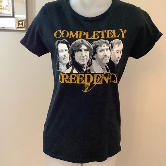 Creedence Band Tee Ladies Small 33-35 bust - Picture 1 of 5